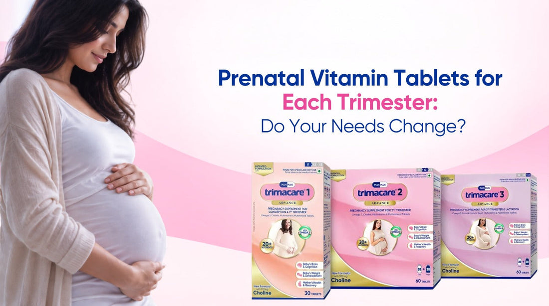 Prenatal Vitamin Tablets for Each Trimester
