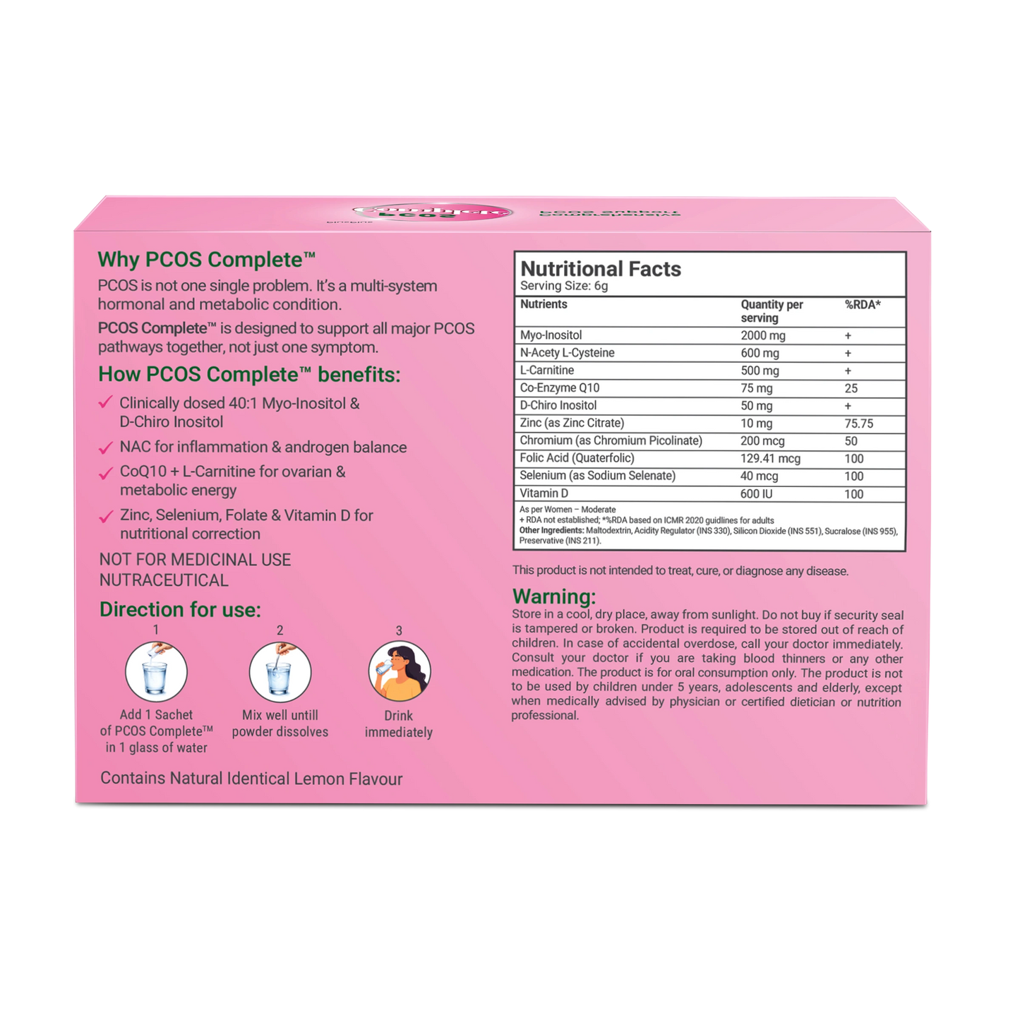 PCOS Complete™ | Comprehensive PCOS Support Formula
