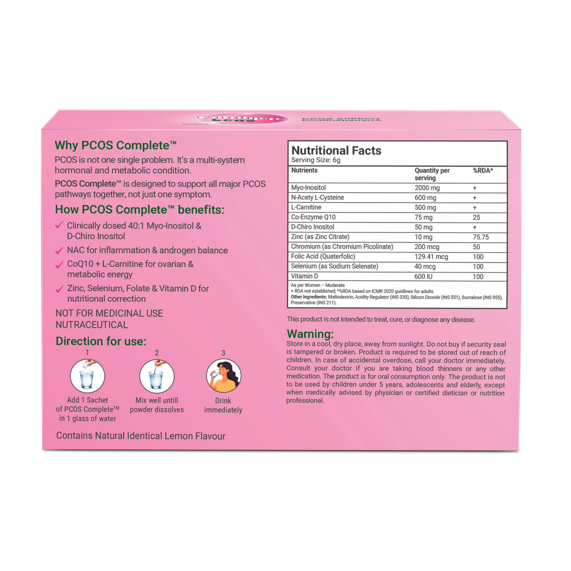 PCOS Complete™ | Comprehensive PCOS Support Formula