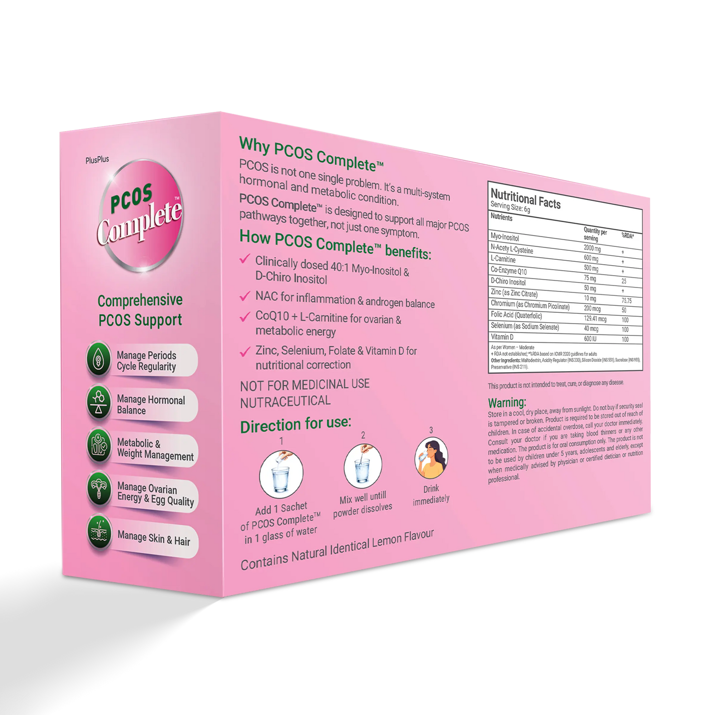 PCOS Complete™ | Comprehensive PCOS Support Formula