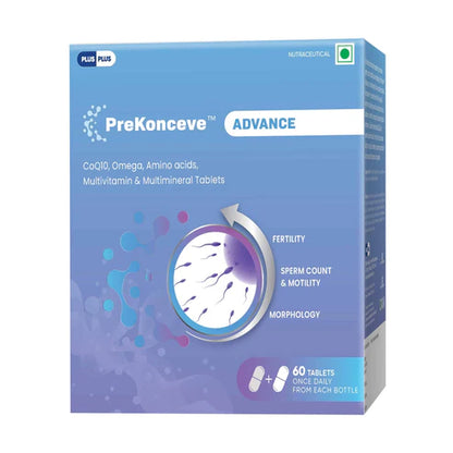PreKonceve™ Advance | Male Preconception Supplement for Infertility